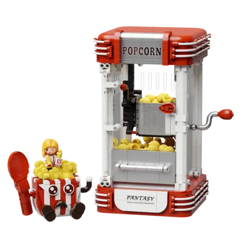 Pantasy Pantasy Popcorn machine Building Block 1201pcs