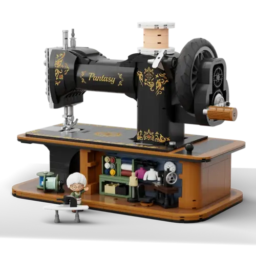Pantasy Pantasy Hand Crank Sewing Machine Building Block 1152pcs