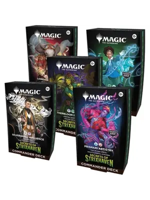 Wizards of The Coast Magic MTG TCG Secrets of Strixhaven Commander Deck