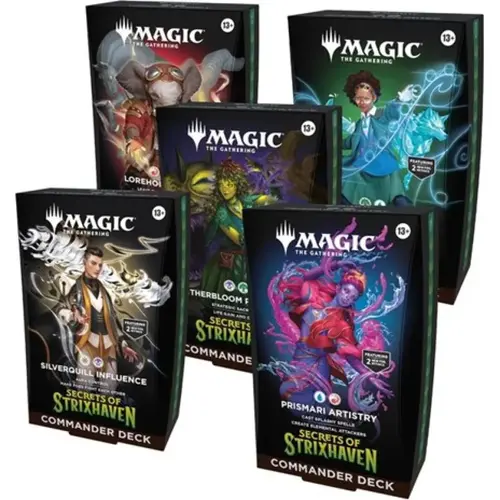 Wizards of The Coast Magic MTG TCG Secrets of Strixhaven Commander Deck