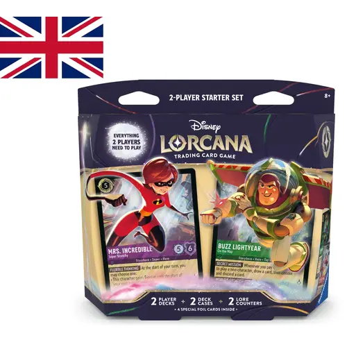 Ravensburger Disney Lorcana 2 Player Starter Deck Chapter 12