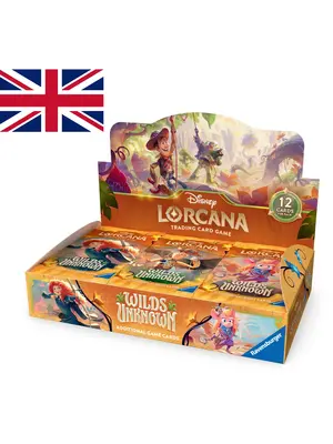 Ravensburger Disney Lorcana TCG Wilds Unknown Booster Box Chapter 12 (24 Boosters)