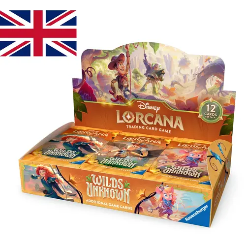 Ravensburger Disney Lorcana TCG Wilds Unknown Booster Box Chapter 12 (24 Boosters)