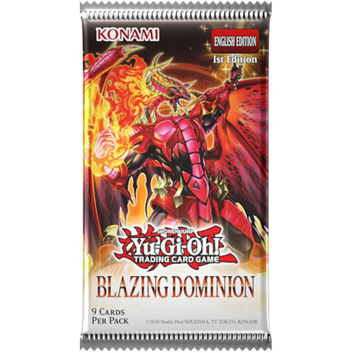 Bandai Yu-Gi-Oh TCG Blazing Dominion Booster