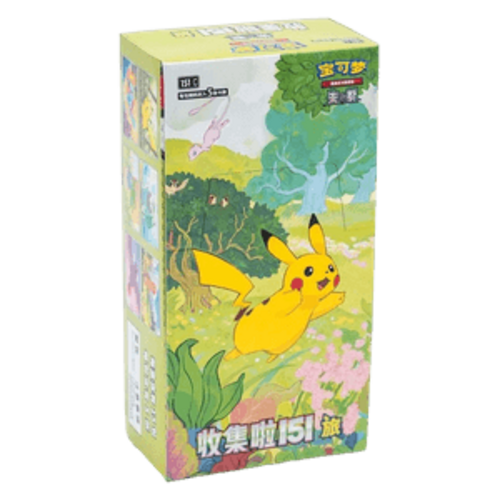 The Pokemon Company Pokemon TCG Collect 151C Journey Booster Box China
