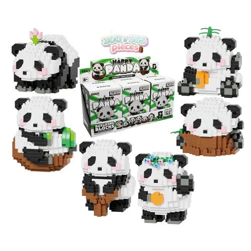 Kenji Kawaii Box Happy Panda Construction Kit Mystery Box