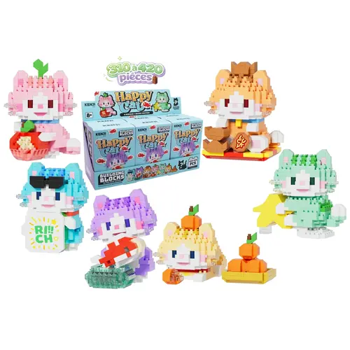 Kenji Kawaii Box Happy Cat Constuction Kit Mystery Box