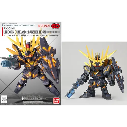 Bandai Gundam EX-Standard 015 Unicorn 02 Banshee Norn (Destroy M.) Model Kit