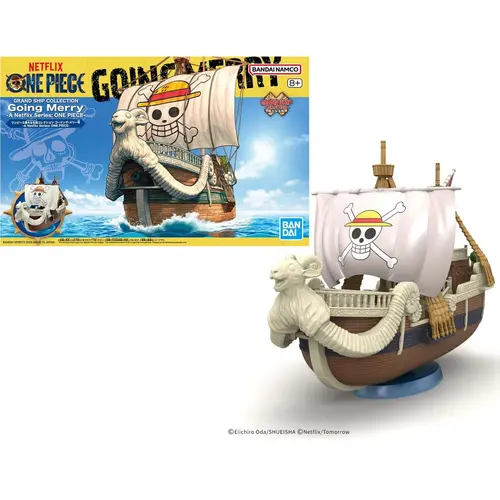 Bandai One Piece Grand Ship Collection Going Netflix Merry Model Kit
