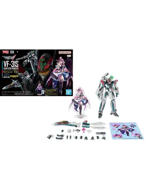 Bandai Macross HG 1/100 VF-31S Siegfried Deluxe Set Model Kit