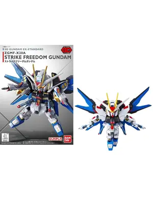 Bandai Gundam SD Gundam Ex-Standard Strike Freedom Gundam Model Kit