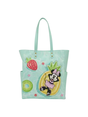 Loungefly Disney Loungefly Mickey & Minnie Beach Fun Tote Bag
