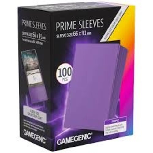 Gamegenic Game Genic Prime Sleeves (100) Purple