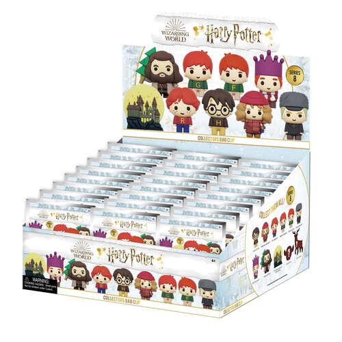 Monogram Harry Potter Series 8 3D Foam Bag Clip