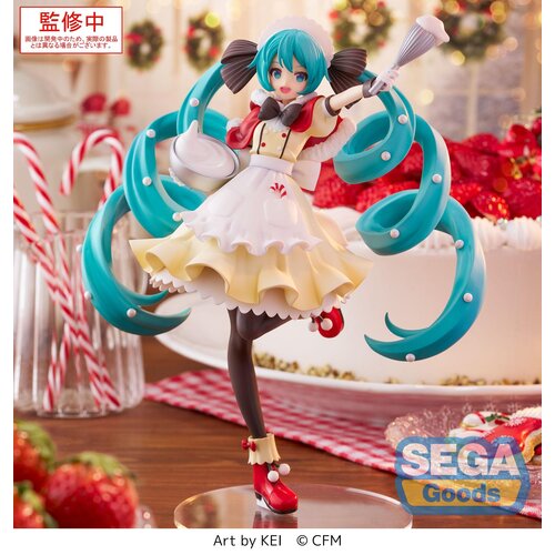 Sega Goods Hatsune Miku Christmas 2025 Figurue Luminasta 20cm