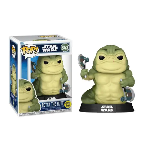 Funko Funko POP! Mandalorian & Grogu Rotta The Hutt 843
