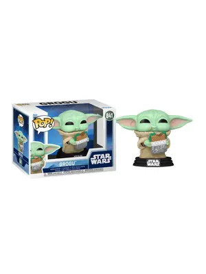 Funko Funko POP! Mandalorian & Grogu Grogu With Food 841