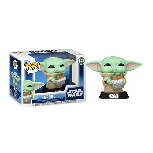 Funko Funko POP! Mandalorian & Grogu Grogu With Food 841