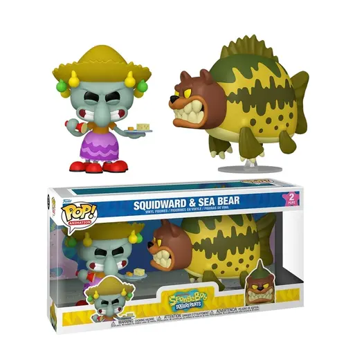 Funko Funko POP! 2 Pack Squidward & Sea Bear