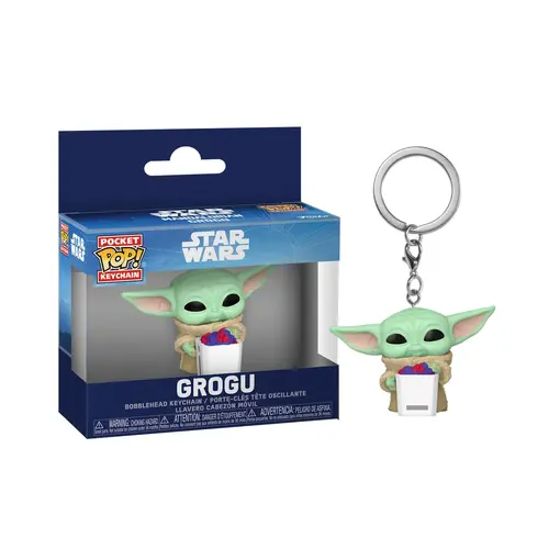 Funko Funko Pocket POP! Kechain Grogu With Snack