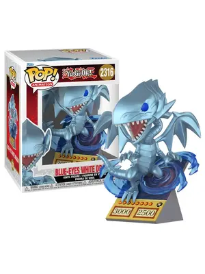 Funko Funko POP! Yu-Gi-Oh 2315 Blue Eyes White Dragon (Card)