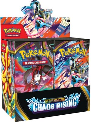 The Pokemon Company Pokemon TCG Chaos Rising Booster Box (36 Packs)