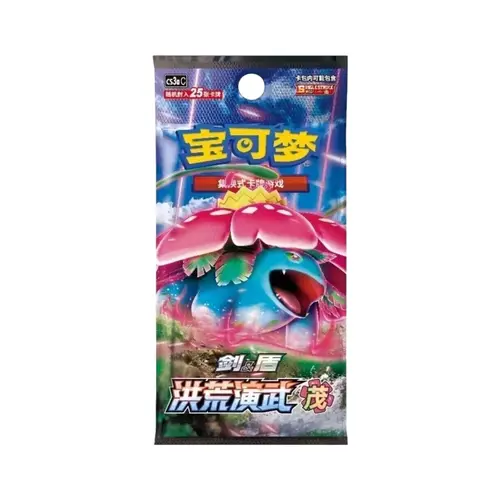The Pokemon Company Pokemon TCG CS3aC Primordial Arts Overgrow Jumbo Booster
