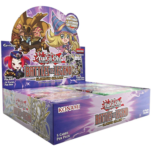 Konami Yu-Gi-Oh TCG battles of Legend Glorious Gallery Booster Box
