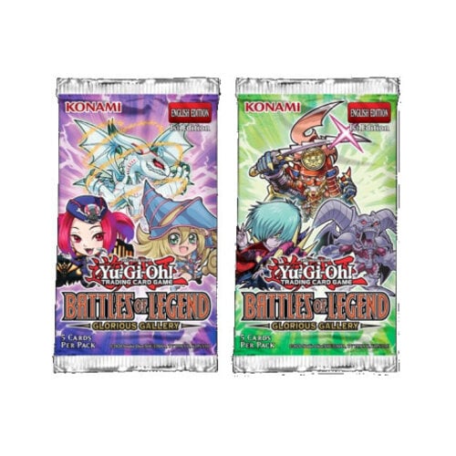 Konami Yu-Gi-Oh TCG battles of Legend Glorious Gallery Booster