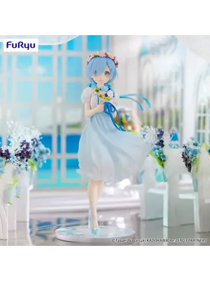 Furyu RE ZERO Rem Bridesmaid Statue TrioTry It 21cm