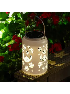 Paladone Disney Stitch Lunaglo Outdoor Projection Solar Lantern 28cm