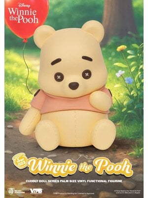 Beast Kingdom Disney Winnie The Pooh Bank Cuddly Doll 12cm
