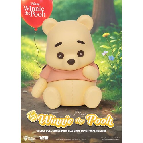 Beast Kingdom Disney Winnie The Pooh Bank Cuddly Doll 12cm