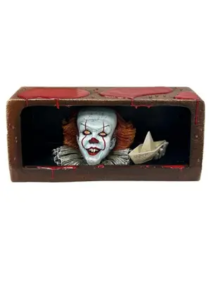 Nemesis It Pennywise Drain Statue With Led