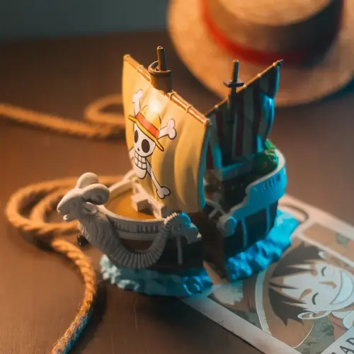 Grupo Erik One Piece Netflix Merry Bookend 20cm