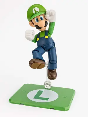 Bandai Tamashii Nations Super Mario Luigi 11cm Figure S.H. Figuarts