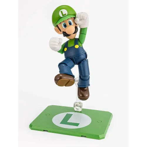 Bandai Tamashii Nations Super Mario Luigi 11cm Figure S.H. Figuarts