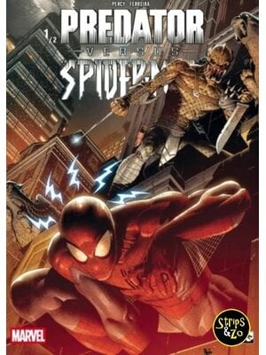 Dark Dragon Books Marvel Predator Versus Spider-Man NL Comic 1/2