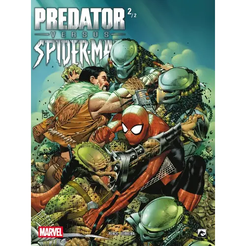 Dark Dragon Books Marvel Predator Versus Spider-Man NL Comic 2/2