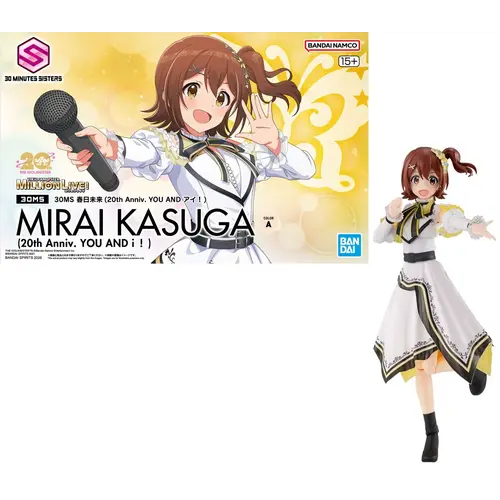 Bandai Gundam 30MS Mirai Kasuga 20th Anniversary You and I Model Kit
