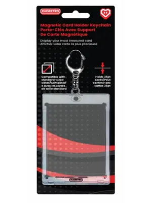 Evoretro Evoretro Magnetic Card Holder Keychain