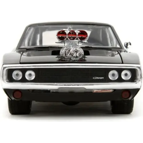 Fast & Furious 1970 Dodge Charger + Figure 1:24 Die Cast Car