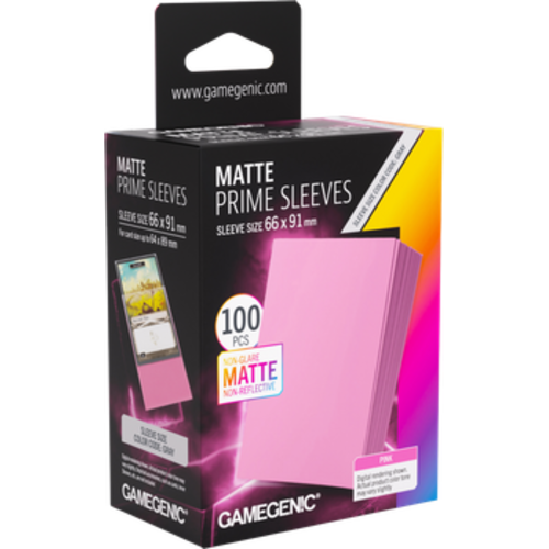 Gamegenic Game Genic Prime Sleeves (100) Pink