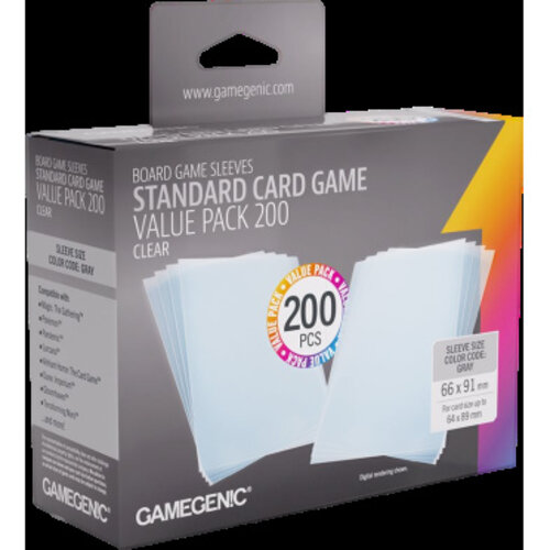 Gamegenic Gamegenic Standard Card Game Sleeves (200)