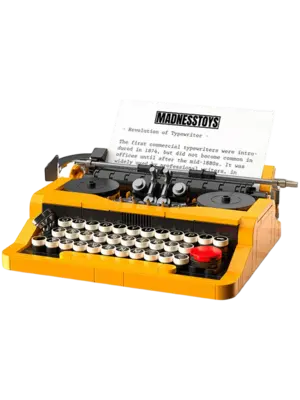 Geek Collection Pop Series Construction Kit 1980 Typewriter 254pcs
