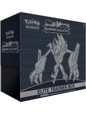 The Pokemon Company Pokemon TCG Sun & Moon Burning Shadows Elite Trainer Box