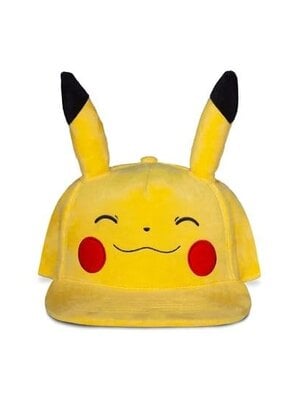 Difuzed Pokemon Smiling Pikachu Novelty Mens Adjustable Cap