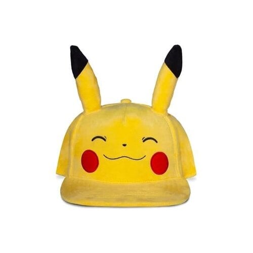 Difuzed Pokemon Smiling Pikachu Novelty Mens Adjustable Cap