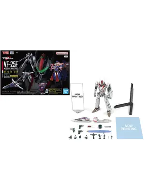 Bandai Macross HG 1/00 VF-25F Messiah Valkayrie Deluxe Set Model Kit
