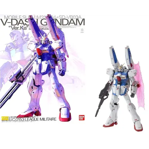 Bandai Gundam MG 1/100 V Dash Gundam Ver. Ka Model Kit